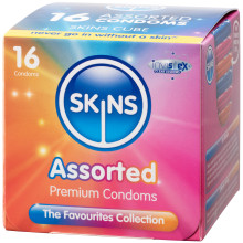 Skins Forskellige Kondomer 16 stk  1