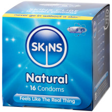 Skins Natural Normale Kondomer 16 stk  1