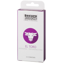 Secura El Toro Kondomer 12 stk Pack 90