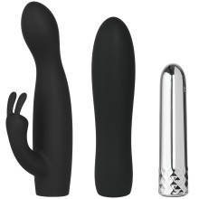 Sinful Double Trouble Rechargeable Rabbit and Wand Bullet Vibrator Set Product 1