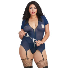 Dreamgirl Lieutenant Lusty Polizei-Kostüm Plus Size