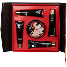 Shunga Geisha's Secrets Collection Sparkling Strawberry Wine Intim Massage-Set